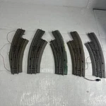Roco Ho Scale Gray Bedding Curve Turn Switches For Train Set Layout Track. Fixed Price $58.99.