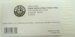 American Flyer 6-49830 Fibre Insulating Track Pins (pack Of 12). Fixed Price $10.99.