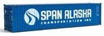 Ho Scale Walthers Scenemaster 949-8273 Span Alaska 40' Hi-cube Corrugated Contai. Fixed Price $11.88.