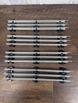 Menards 10" Straight O Gauge Train Track (4). Fixed Price $24.99.