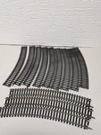 Atlas #33 Ho Scale Lot Of (12) 18" Curved Track Good Condition. Fixed Price $12.99.