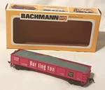 Vintage Ho Scale Train Bachmann 0941 42' Steel Gondola Burlington Cb&q E3141 Red. Fixed Price $5.99.
