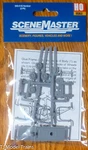 Walthers #949-4145 Handcars -- (2 Kits In Package) Plastic Part / 1:87TH. Fixed Price $8.92.