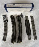 Ahm Ho Scale Track Set 25002 Curved, Straight, Terminal, Rerailer Lot Nib 1970'S. Fixed Price $10.50.