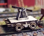 Osborn Model Kits 1107 Ho Scale Static Railroad Hand Car. Fixed Price $9.99.