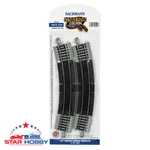 Bachmann 44529 18" Radius Curved Rerailer Track (ho Scale) Model Train Railroad. Fixed Price $12.74.