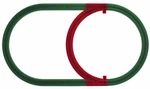 Lionel 6-49890 American Flyer Fastrack Inner Passing Loop Add-on Pack. Fixed Price $152.44.