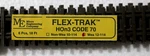 Micro-engineering HON3 Code 70 Flex Track Weathered (12-114). Fixed Price $64.95.
