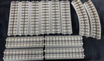 Mth Real Trax Electric Train Tracks (10) 10" Straight (2) Curved. Fixed Price $39.99.