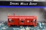 Ho-spring Mills Depot 12109-01 B&o I-12 Wagontop Caboose C2404 (1955) Ex/ln. Fixed Price $149.95.