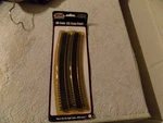 Atlas # 837 24" Radius Curve Track - 6 Sections Ho Code 100 Nickel Silver Rails. Fixed Price $13.95.