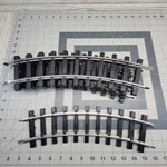 Lot Of 10 Bachmann 94601 Curved Steel Train Track Black Vtg. Fixed Price $29.99.