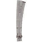 Peco SL-86 Ho Large Radius Curved Right Hand Turnout, Insulfrog, Code 100 Nickel. Fixed Price $34.99.