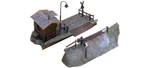 Faller 120170 Ho Scale Manual Level Crossing - Era 1880 1920. Fixed Price $26.80.