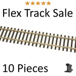 Atlas Scale New 2026 Code 80 Super Flex Track 29.5" 10 Pcs 2500. Fixed Price $55.73.