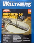 Walthers Ho #933-2860 Motorized 90' Turntable -- Assembled 13-3/4" 34.9CM. Fixed Price $299.98.