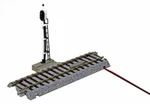 Kato Ho Scale Unitrack 123MM 4 7/8 Automatic Color Signal (1 Pc) 2-601. Fixed Price $55.05.