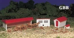 Ho 1:87 Scale Farm Buildings & Animals Kit New Sealed Box Bachmann 45152. Fixed Price $21.27.