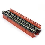 Kato 20465 Single-track Curved Deck-girder Bridge Assembled Unitrack Red Scale. Fixed Price $12.99.