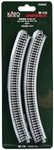 Scale Kato Unitrack 20-110 Curve 11" 282MM Radius (4) Pcs. Fixed Price $9.35.