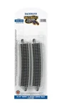 Ho-gauge Bachmann Ez Track 33.25" Radius 12 Degree Curved (4 Per Card). Fixed Price $13.99.