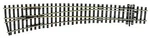 Peco Code 100 Large Radius Left Hand Curved Turnout (insulfrog) - Ho Scale. Fixed Price $35.71.
