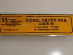 New Micro- Engineering 16-040 Weathered Rail Code Ns. 17 Pcs 51' Feet. Fixed Price $61.75.