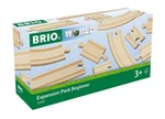 Brio World 33401 Beginner Expansion Pack 11 Wooden Train Tracks For Kids. Fixed Price $40.99.