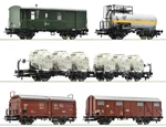 Roco Ho 6600018 5-PIECE Set: Freight Train, Db Great Price!. Fixed Price $139.00.