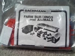 Ho Scale Bachmann Plasticville Farm Buildings And Animals 45152 Sealed Bag Nos. Fixed Price $19.00.