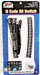 Scale Atlas 2700 Code 80 #4 Left Hand Remote Turnout/switch Snap-track. Fixed Price $28.85.