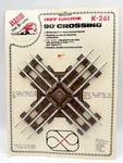 Vintage Line 027 Gauge 90 K-261 Railroad Crossing Track 3/8" New Sealed Nos. Fixed Price $10.20.