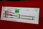 R29- Bk Enterprises Code 100 Ho Nickel Silver Turnout Right #6 Stub 167S. Fixed Price $15.00.
