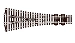 Peco Streamline SL-99 Ho Scale Code 100 Track Insulfrog Medium 3-WAY Turnout. Fixed Price $81.99.