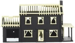House Under Construction Plasticville Built-up Building Scale One Size. Fixed Price $110.99.