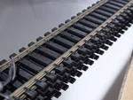 Atlas Ho Scale 168 Code 100 36'' Nickel Silver Flex Track Black Ties 5PK. Fixed Price $49.59.