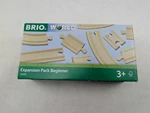 Brio World 33401 Beginner Expansion Pack 11 Wooden Train Tracks For Kids. Fixed Price $27.99.