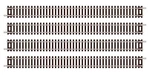 Set Of 4X Double Straight 174MM (67/8IN) Long Gauge Peco ST-11. Fixed Price $25.54.