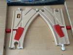 33344 Brio Wooden Train Mechanical Curved Switching Tracks! Thomas!. Fixed Price $22.00.