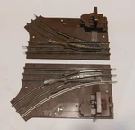 Lionel 6-5021/2 Manual Control Switches Set Of Left & Right Hand O-27. Fixed Price $19.00.