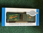 Ho Scale Bachmann Silver Series 17032 Toledo ,peoria, & Western 40' Box Car. Fixed Price $28.60.