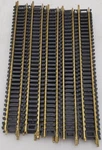 Ahm 25404 Ho Scale 9" Inch Straight Brass Track (pack Of 20) Ex. Fixed Price $25.59.