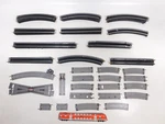 Lima H0 Dc Lot Tracks Light Defects N 3030 Curved 3020 Etc #EA783-3. Fixed Price $65.93.