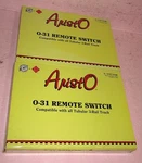 Rmt Aristocraft Pair O-31 Remote Switch Tracks All Tubular 9763+99764 New. Fixed Price $137.12.