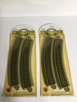 New Bachmann 18" Radius Nickel Silver Curved Track E-z System #44501. Fixed Price $29.99.
