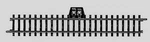 Marklin 2290 Ho 7-1/8" Straight Feeder Track Section. Fixed Price $13.60.