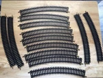 13 Atlas Ho 18 Rr Tracks Snap Railroad Train Curved. Fixed Price $15.00.