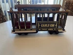 Vintage Powell & Hyde Sts Musical Cable Car # 39 San Francisco Municipal Rail. Fixed Price $6.50.