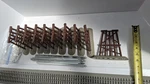 Lionel 12038 Scale Fastrack Elevated Trestle Set (10) No Box. Fixed Price $39.99.