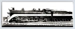 Frisco Lines Railroad Train 4-8-2 Mountain Type 1940S Photo 7.5 X 3. Fixed Price $24.00.